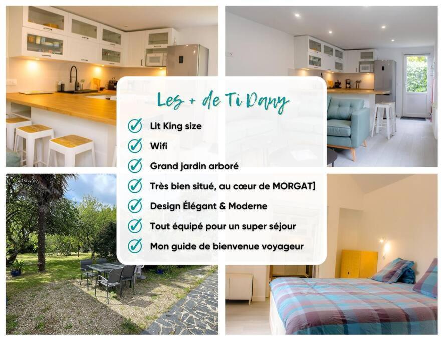 Ty Dany-Wifi-Plage A Pieds Crozon Extérieur photo